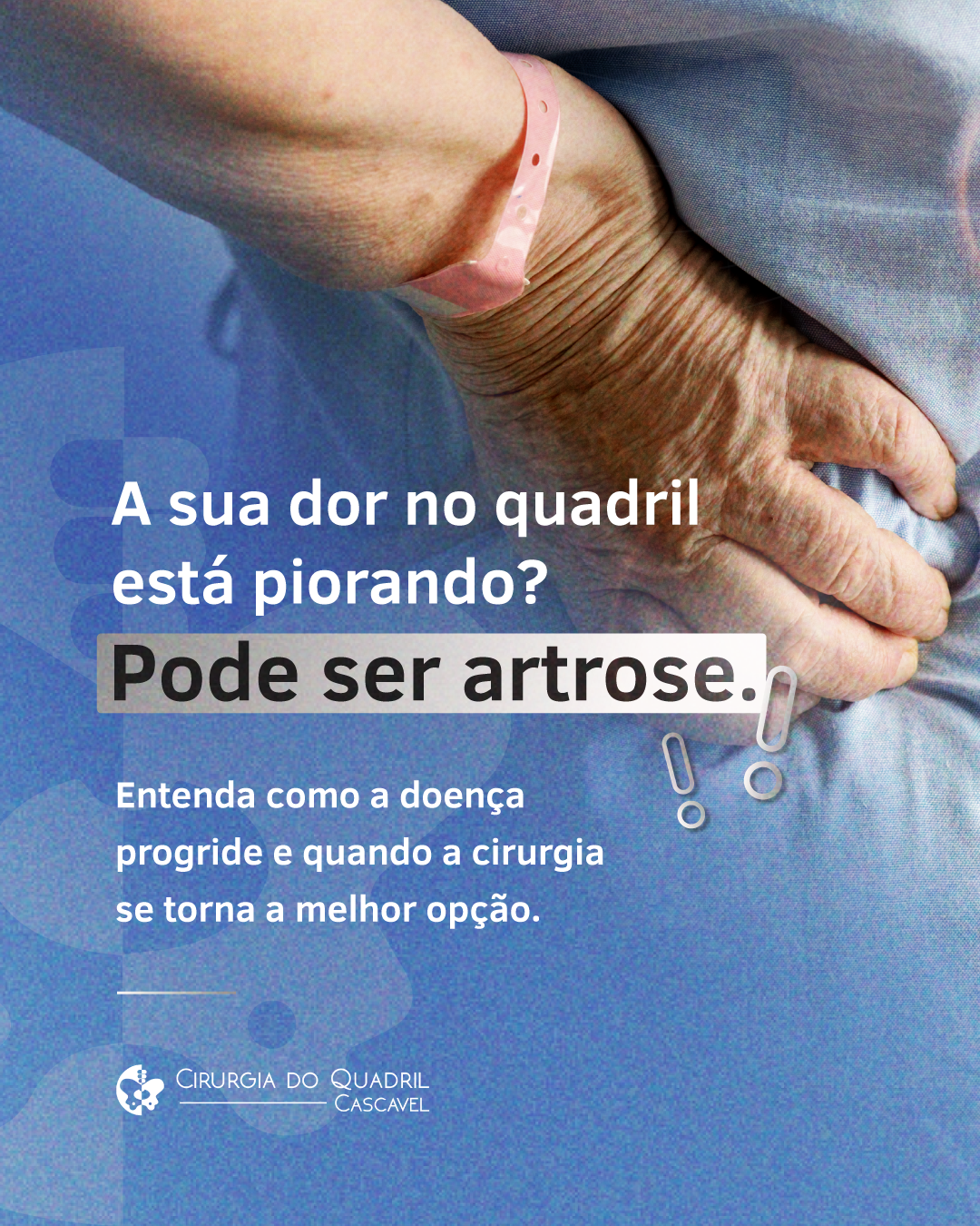 Em clima de Copa e Prótese de Quadril